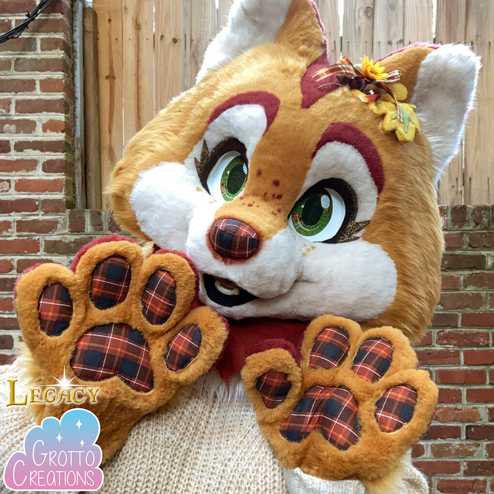 Marigold the plush pomeranian (Star Feather Original)